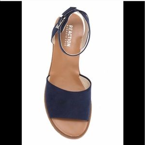 Kenneth Cole Reaction | Navy Jolly Suede sandals